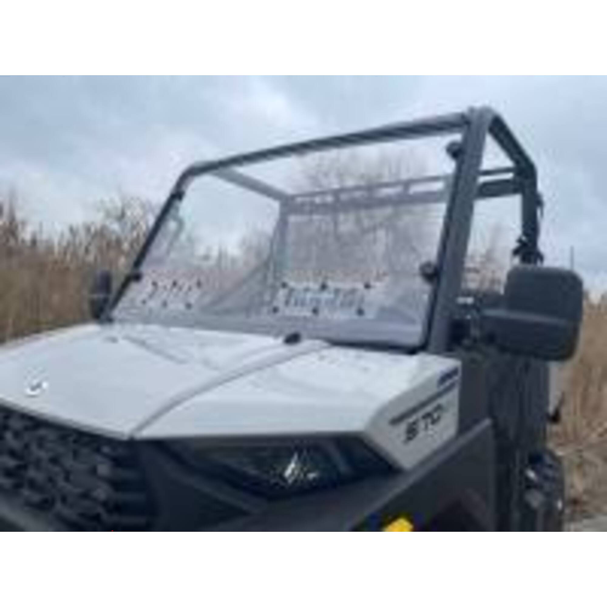 Extreme Metal Products, Polaris Ranger Mid-Size Windshield, Capacity 0 lb, Model# 12711